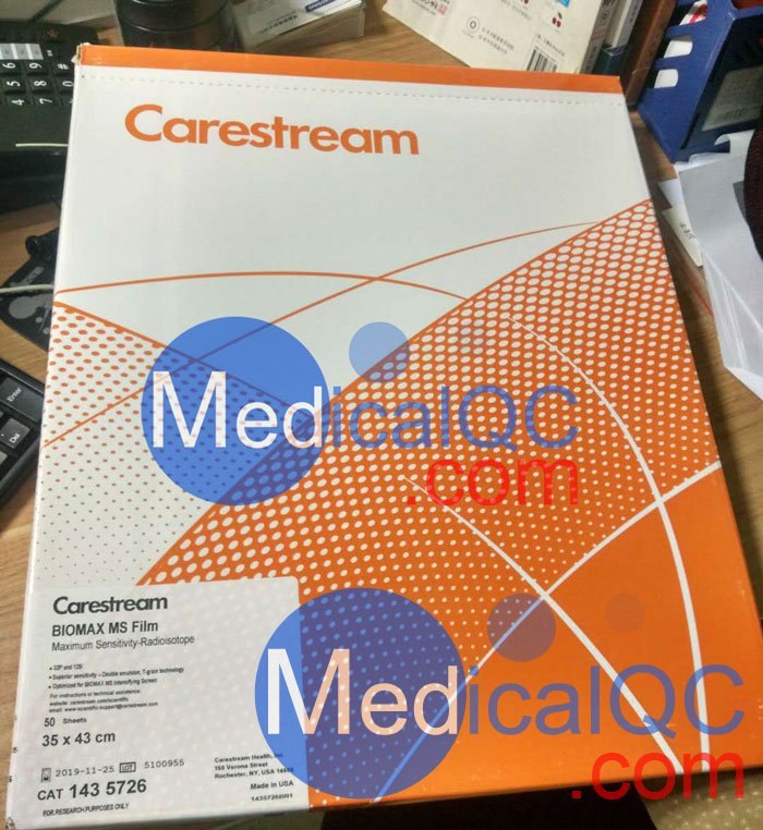 柯達(dá)BioMax MS膠片，BMS1 X射線膠片，Kodak BioMax MS科學(xué)膠片，Carestream自顯影膠片