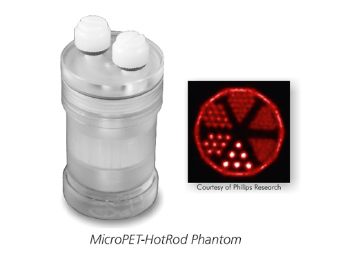 QRM Micro-PET熱棒模體，QRM-MicroPET-HotRod模體