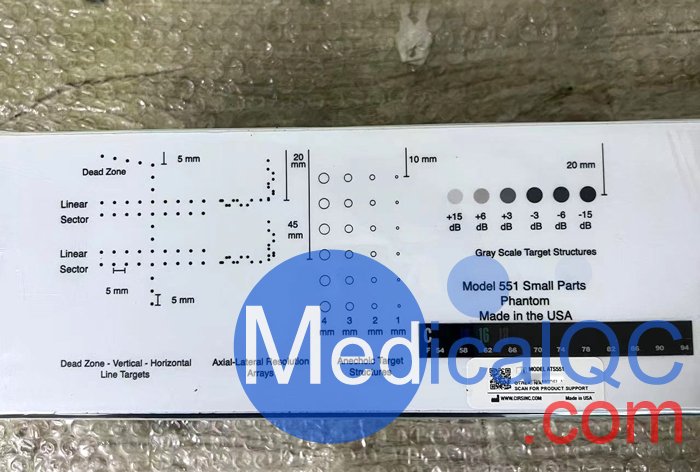 ATS 551微小解剖特征模體，ATS 551超聲模體,ATS551小零件模體實(shí)拍圖